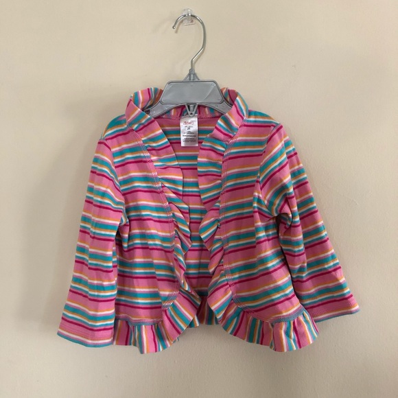 Toddler cotton set, cardigan and sleeveless top - Picture 4 of 9